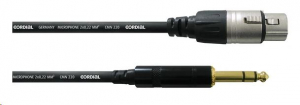 Cordial CFM 1,5 FV 1 XLR female 3-pin -> 6.3mm Jack male